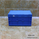 Folding Box With Lid Toolbox Turnover Box Clothes Sorting Storage Box Thickened Plastic Box