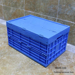 Folding Box Plastic Warehouse Hardware Turnover Box Logistics Box Clothing Storage And Sorting Box