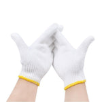 6 Pieces 12 Pairs Labor Protection Gloves Cotton Thread Gloves Spinning Conventional Wear