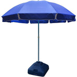 Outdoor Sunshade Large Outdoor Umbrella Stall Advertising Umbrella Commercial Floor Umbrella Circular 2.4m Umbrella Without Base
