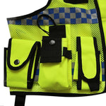 Motorcycle Riding Reflective Vest Safety Protective Clothing Multifunctional Emergency Rescue Reflective Vest Security Vest - Fluorescent Yellow M