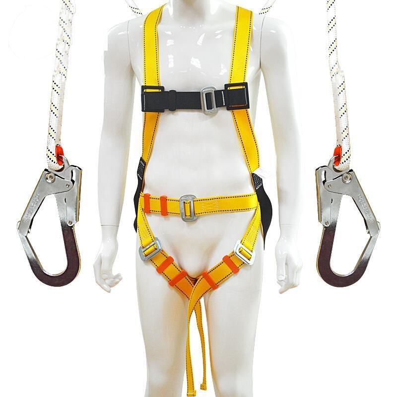 High Altitude Work Safety Belt Five Point Safety Belt Construction Construction Protection Full Body Anti Falling Safety Belt Labor Protection Full Body