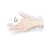 50 Packages Disposable Thickened Environment-Friendly PE Plastic Gloves Kitchen Dining Cleaning Beauty Appliances 100 / Package