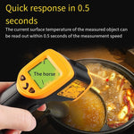 Infrared Thermometer Temperature Gun Industrial 900 Degrees