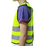 10 Pieces Children's Reflective Vest Vest Children's Reflective Clothing Primary School Students' Reflective Vest Traffic Safety Vest