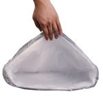 50*82cm 50 Pieces White Woven Bag Translucent Standard Film Covering