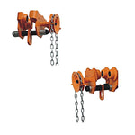 2T * 3m Hand Monorail Trolley Lifting Chain Hoist Chain Block Crane Lifting Sling