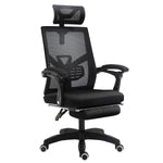 ECVV Ergonomic Adjustable Office Chair High Back Computer Gaming Chair Breathable Mesh Desk Chair with Headrest with Lumbar Support and Footrest