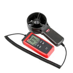 Split Anemometer Tester Hand Held Split Anemometer High Precision Digital Anemometer Large Impeller Wind Speed Tester