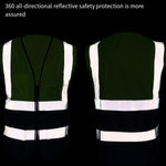 10 Pieces Reflective Vest For Construction Workers Reflective Safety Suit For Riding Running Working