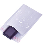 334 Pieces White Matte Film Bubble Bag Pearl Film Envelope Express Bag Waterproof Bag Envelope Bag 15 * 20 + 4cm