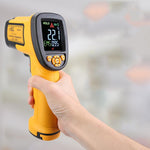 Infrared Thermometer High Temperature Infrared Thermometer Industrial Temperature Measurement Portable Electronic Thermometer Color Screen Range: - 50 ~ 1180 ℃