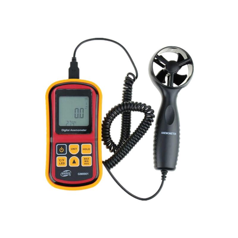 Anemometer Fire Digital Anemometer Non contact Digital Thermometer Anemometer With LCD Display