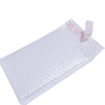 334 Pieces White Matte Film Bubble Bag Pearl Film Envelope Express Bag Waterproof Bag Envelope Bag 15 * 20 + 4cm