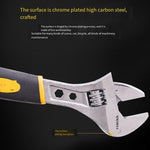 Multi Function Movable Board Box Spanner Machine Repair Plastic Handle Spanner Auto Repair 10 Inch Adjustable Spanner