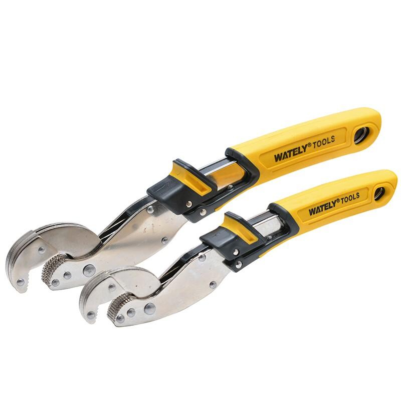 2-piece Multifunctional Wrench Quick Pipe Wrench Universal Wrench Hook Wrench Multi Purpose Pliers