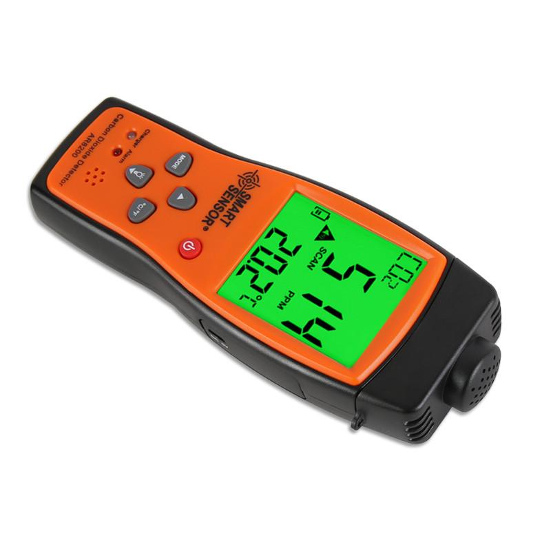 Carbon Dioxide Detector Portable Carbon Dioxide Analyzer Alarm Tester