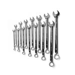 14 Piece Metric Dual-purpose Wrench 8-24 Open End Wrench Box Wrench Set Solid Box Wrench