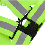 6 Pieces Reflective Strap Elastic Strap Reflective Strap Elastic Reflective Vest Night Riding Reflective Vest Easy To Carry Fluorescent