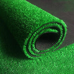 6 Pieces 18mm Thick Plastic Lawn Artificial Grass Carpet Artificial Turf Interior Decoration Balcony Green Planting Wall Outdoor Football Field Green Grass Mat