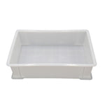 10 Pieces New Thickened Plastic Logistics Turnover Box Parts Box Classification Basket Toolbox Hardware Storage Box Storage Box 300 * 200 * 87mm White