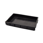 Anti Static Square Plate Thickened Plastic Turnover Box Materials Electronic Components Box Parts Box Tray 440 × Two Hundred And Ninety × 50mm Black