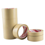 10 Rolls Paper Sealing Tape Photo Frame Back Panel Painting Mounting Frame Masking Tape High Adhesive Free Kraft Paper Tape 80mm Wide * 23m