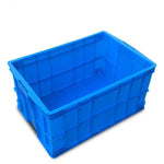 Plastic Turnover Box Rectangular Blue Thickened Material Storage Box, Logistics Transportation Frame, 550 * 420 * 260mm