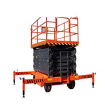 Electric Lifting Platform Vehicle Mobile Lifting Vehicle Scissors Electric Lift Small Aerial Work Maintenance Lifting Vehicle