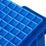 Thickened Turnover Box Rectangular Plastic Box Logistics Box Can Be Covered With Finishing Box Plastic Box , Outside 410 * 310 * 150 Blue