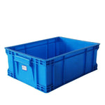 Thickened Turnover Box Rectangular Plastic Box Logistics Box Can Be Covered With Finishing Box Plastic Box , Outside 410 * 310 * 150 Blue