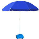 2.0m Sun Umbrella Sunshade Umbrella Large Umbrella Extra Large Outdoor Umbrella Commercial Stall Umbrella Royal Blue (no Silver Glue)